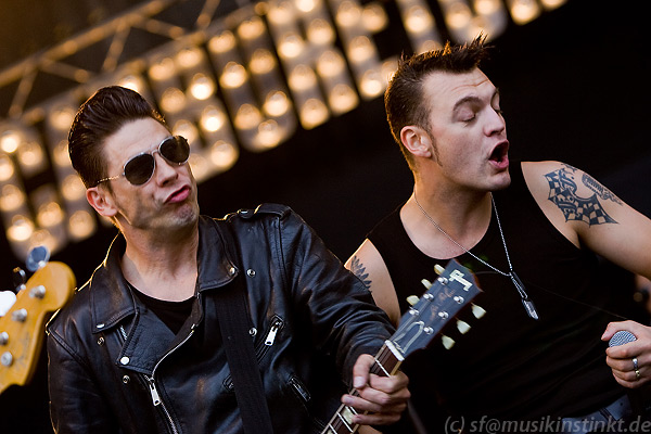 The Carburetors - Schloß Holte, Serengeti Festival, 28.06.2008