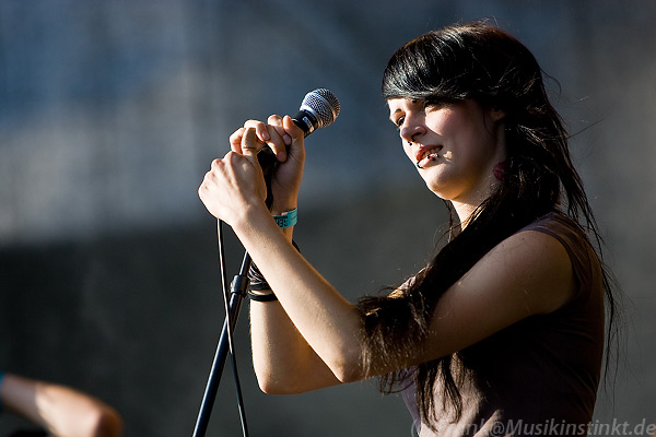 Jennifer Rostock - Schloß Holte, Serengeti Festival, 27.06.2008